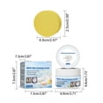 thumbnail image 3 of asddcavvf Functional Sponge Cleaning White Shoe Decontamination Scrubbing Yellow Cleaning Lint Rollers Portable, 3 of 9
