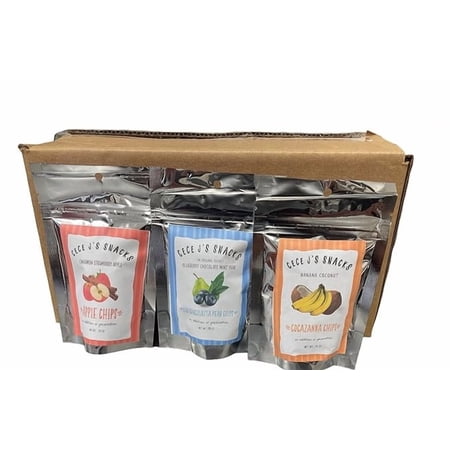 CeCe J's Snacks-24ct. Variety (8ct. CSA .75oz, 8ct. CC .75oz,8ct. BC .75oz)