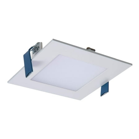 Halo HLB4S069301EMWR LED Ultra Thin Downlight, 4 inch square, Recessed Integrated LED Kit, White, Dimmable