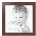 thumbnail image 2 of ArtToFrames 16" x 16" Honors Mahogany with Gold Picture Frame, 16x16 inch Brown Wood Poster Frame (WOM-5156), 2 of 7