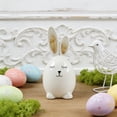 thumbnail image 4 of Tdxkok Ceramic Bunny Rabbits Ceramic Bunny Figurine Porcelain Spring Home Decoration Statues for Home Decor Easter Decorations Rabbits Decor Easter Outdoor Indoor Decor, 4 of 7