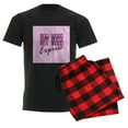thumbnail image 6 of CafePress - Pink Hot Mess Express Men's Dark Pajamas - Men's Dark Loose Fit Cotton Pajama Set, 6 of 7
