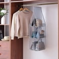 thumbnail image 4 of Three Layers Hanging Storage Mesh Bag with 6 Pockets, 4 of 6