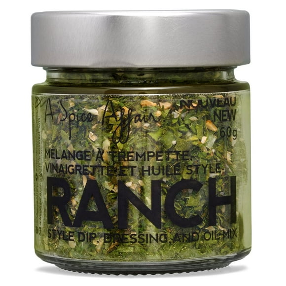 Ranch-Style Dip Mix A Spice Affair. 60g (2.1 oz) Jar