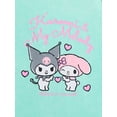 thumbnail image 2 of Sanrio My Melody and Kuromi Girls Mineral Wash Graphic Tank Top, Sizes 4-16, 2 of 3