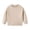 Beige, variant on Splozh Infant Boy Knit Sweater Baby Toddler Boys Sweater Girls Knit Pullover Sweatshirt Kids Long Sleeve Crew Neck Solid Casual Tops,Sky Blue,2-3 Years