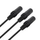 thumbnail image 4 of Enchufe de 3 polos de 3,5 mm a cable adaptador divisor de auriculares de audio estéreo de 3 vías, 4 of 5