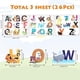 thumbnail image 2 of OOTSR Stickers Muraux Alphabet Anglais ABC, Stickers chambre beb, 2 of 5