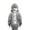 R450/Grey, variant on Vividxx Hoodies For Girls Kids Long Sleeve Hooded Sweatshirts Casual Letter Print Hoodie Soft Outerwear Comfortable 2-3 Years