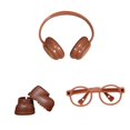 thumbnail image 3 of LeeQinersw Fashion Doll Rain Boots Elegant Comfortable Doll Accessories for 6.69'' Doll brown, 3 of 9