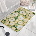 thumbnail image 3 of Pioneer Flower Floral Print Flannel Non Slip Door Rugs,Washable Door Mats Indoor,Decorative Door Mats,Dirt-Resistant and Absorbent Doormat for Entrance,Bedroom,Kitchen,Bathroom,31.5"x17", 3 of 4
