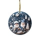 thumbnail image 2 of Adorno Colgante Navideño Acrílico de 8 Cm (3.15 Pulgadas) | Impresión Duradera a Doble Cara | Regalo Navideño para Familiares y Amigos | Decoración para Árbol, Pared y Espejo Retrovisor de Coche, 2 of 6