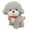 Gray, variant on Tootee Adorable Soft Cuddly Dog Plush Toy, 9.45 Gray Stuffed Animal for Kids & Adults, Interactive & Washable, Perfect Gift for Hugging & Role Play
