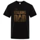thumbnail image 1 of Camiseta de verano para hombre, camiseta estampada con letras de The Walking Dad, camiseta informal de manga corta de gran tamaño, ropa para hombre, 1 of 6