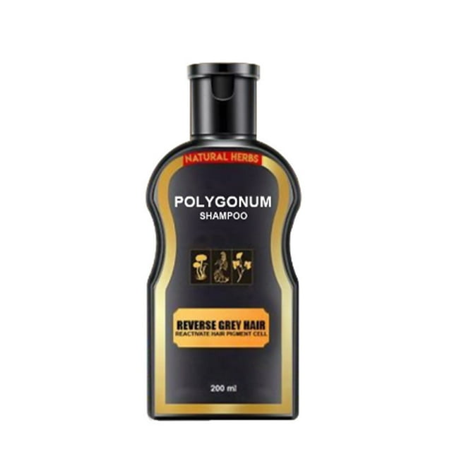 Maoww Shampooing Colorant Inversé 200ml/30ml Polygonum Multiflorum Gingembre Soin des Cheveux