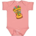 thumbnail image 3 of Inktastic Happy Tiki Face Boys or Girls Baby Bodysuit, 3 of 5