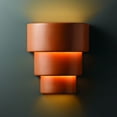 thumbnail image 2 of Justice Design Group Cer-2235 Two Light 14.25" Large Terrace Interior Wall Sconce Rated, 2 of 7