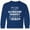 Royal Blue, variant on Inktastic My Dad is a Respiratory Therapist and a Hero Long Sleeve Youth T-Shirt