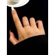 thumbnail image 2 of 1Pc Versatile Real S925 Sterling Silver Designed Minimalist Two-Strand Twist Ring For Women Girls Dating Gift Fine Jewelry, 2 of 5