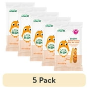 (5 pack) Little Bellies Organic Sweet Potato Pick-Me Sticks, Baby & Toddler Puff Snack, Age 7 Months, 0.56 oz