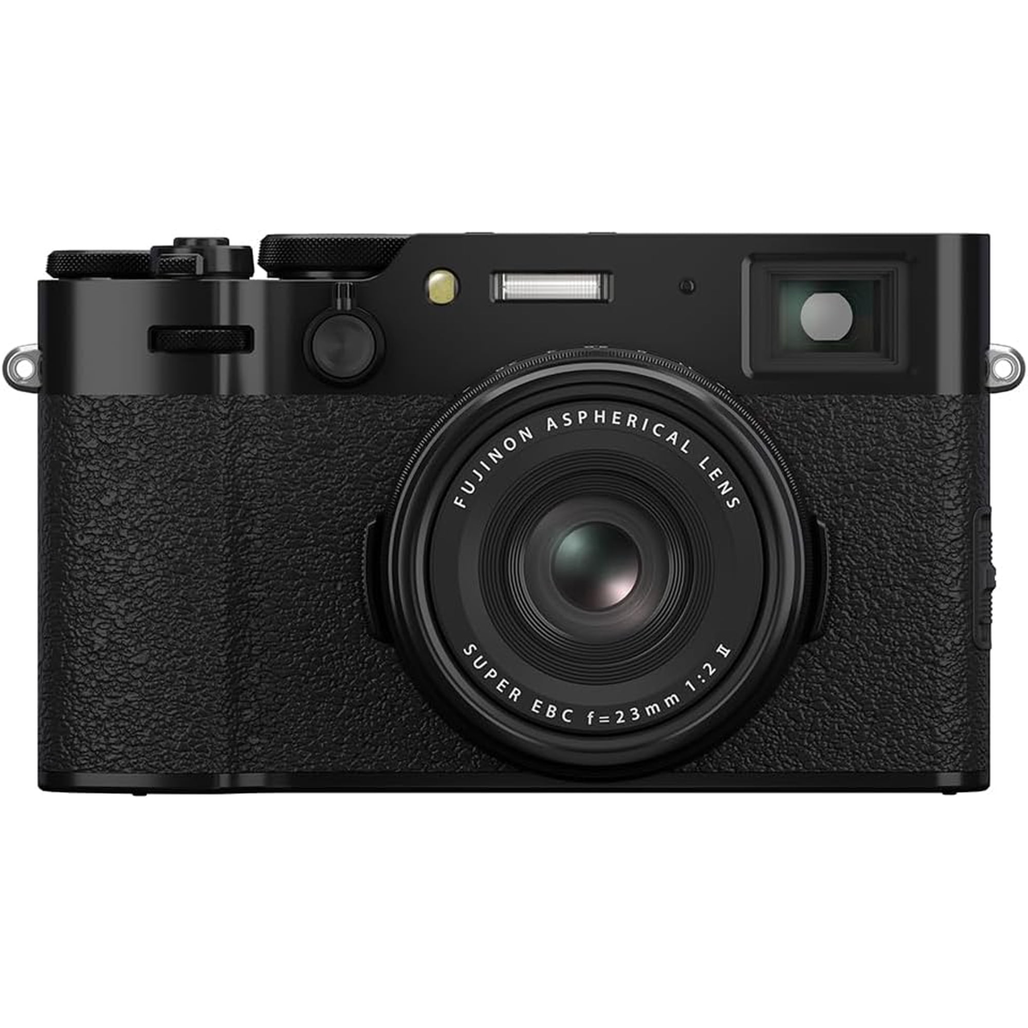 FUJIFILM X100VI Mirrorless Digital Camera Black 40.2MP APS-C X-Trans CMOS 5 Sensor, 23mm f/2 Lens, Hybrid Viewfinder, Tilt Touchscreen