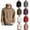 Coffee, variant on Dovford Mens Hoodies Fleece Lined Casual Athletic Sweatshirts Pullover with Kangaroo Pocket