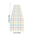 thumbnail image 3 of Nilvkv Easter Table Flag 180x33cm Colorful Themed Linen Table Runner with Bunny Egg Designs Holiday Dining Decor for Home Party Cheerful Atmosphere, 3 of 6