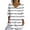 White A, variant on Ashirexll Tops for Women Trendy, Womens Casual Tops, Casual Print Loose 3/4 Sleeve V Neck Blouse Shirt for Ladies Fashion