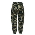 thumbnail image 2 of ZDHoor Boys Camouflage Printed Cargo Trousers Sweatpants Outdoor Hiking Camping Joggers Pants with Pockets Camouflage 8-10, 2 of 7