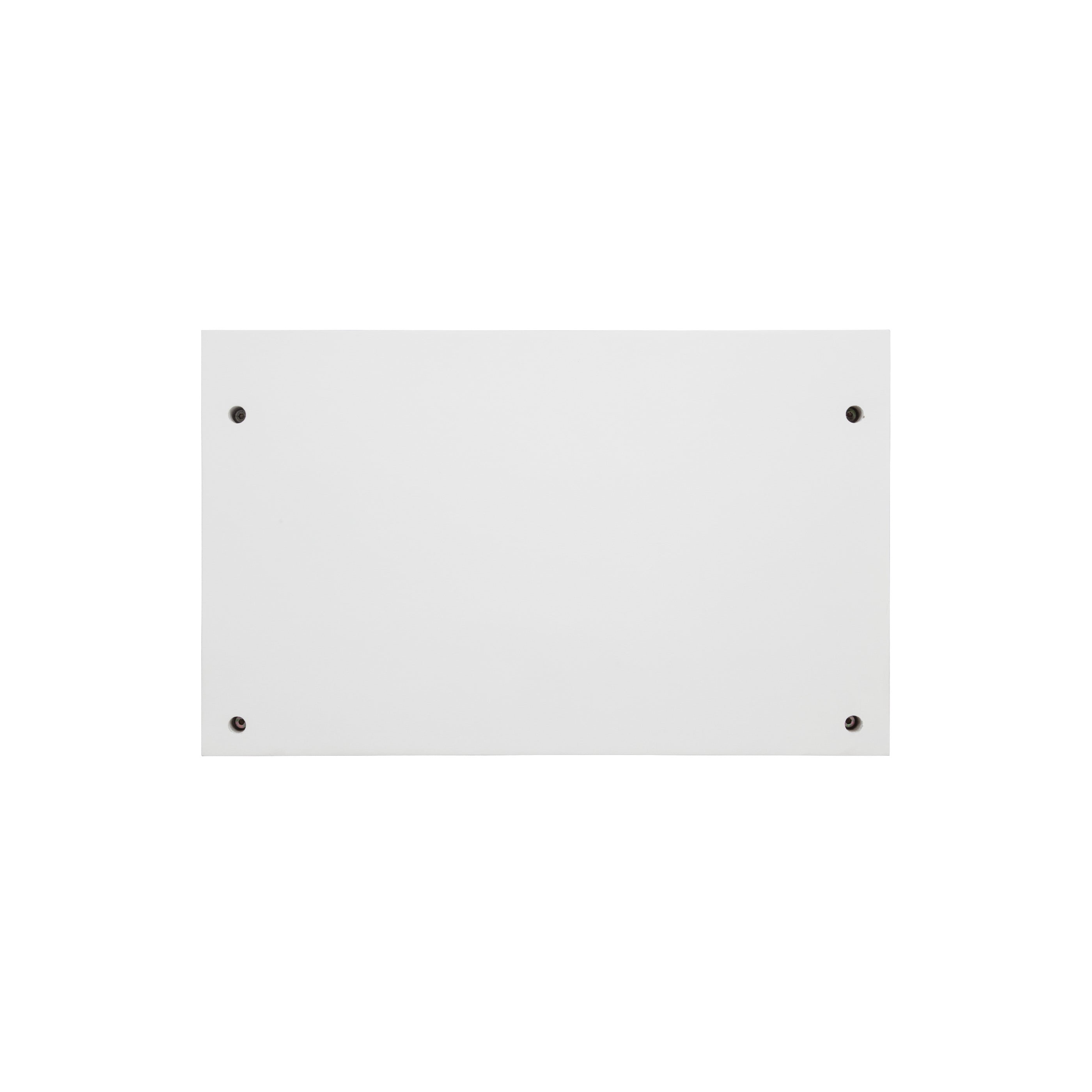 Linon Serenity Tall Two Door Bathroom Cabinet with Shelves, White