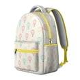 thumbnail image 5 of Abstract Boho Students Backpack Geometric Watercolor Rainbow Gradient Design with Starry Night Ocean Beach Scenery, 5 of 5