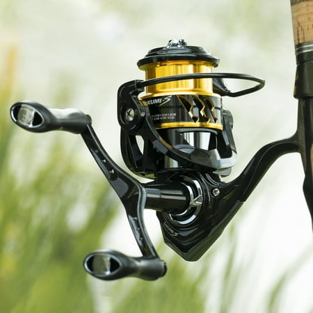 NIBOLOG Lure Spinning Reel Adjustable High Speed Ratio 5.2 : 1 Double Left Right Handle Fishing Spinning Wheel Fishing Tackle