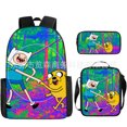 thumbnail image 1 of New Adventure Time Adventure Time Backpack Cartoon Primary School Schoolbag Shoulder Bag Pencil Case, 1 of 2
