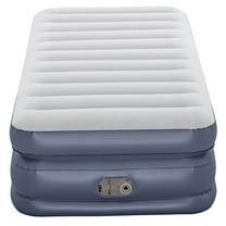 Ozark Trail Twin Air Mattress, Air Bed with Pump, 18 Inch Inflatable Air Mattress, Blow Up Bed