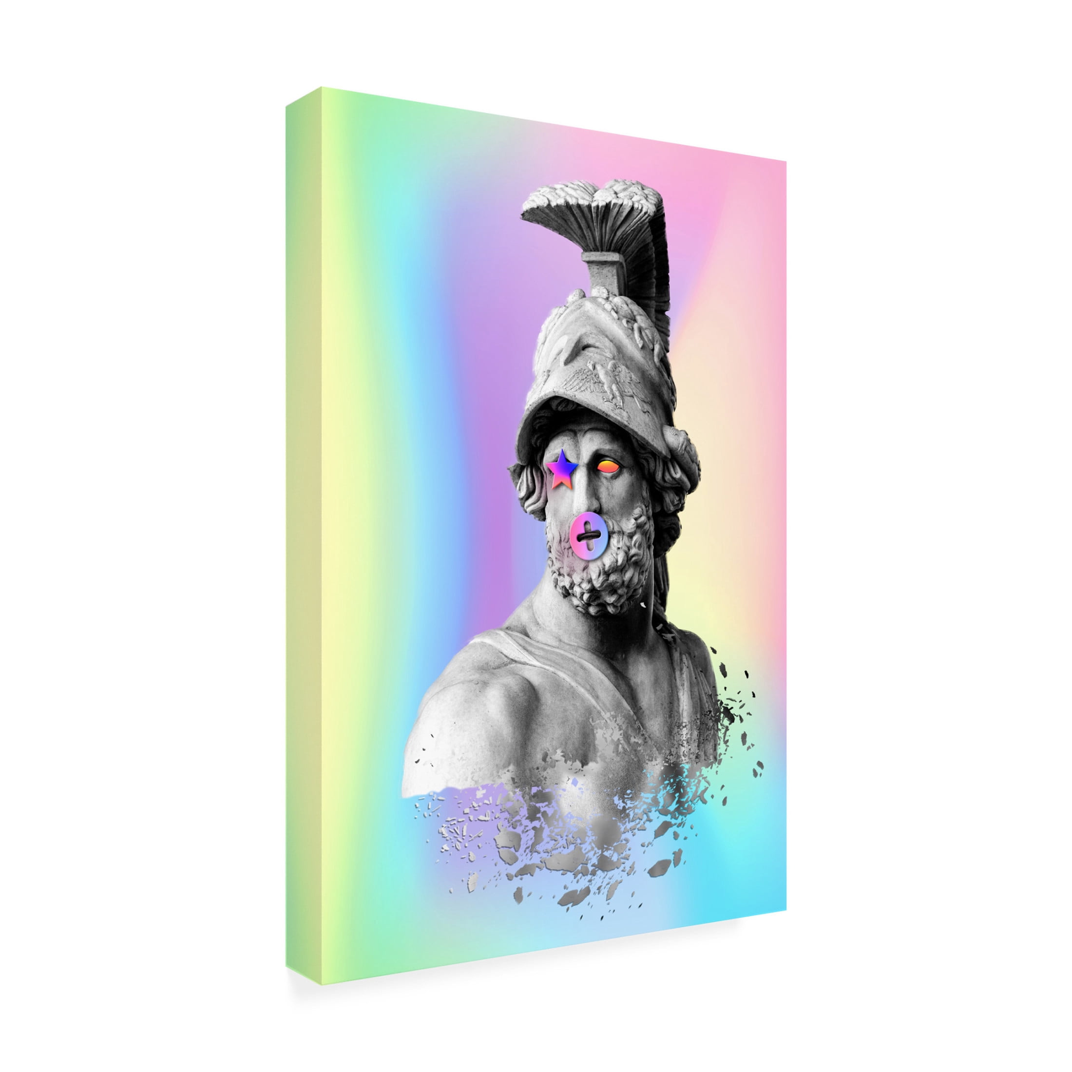 Trademark Fine Art Fadil Roze  Thesus Canvas Wall Art