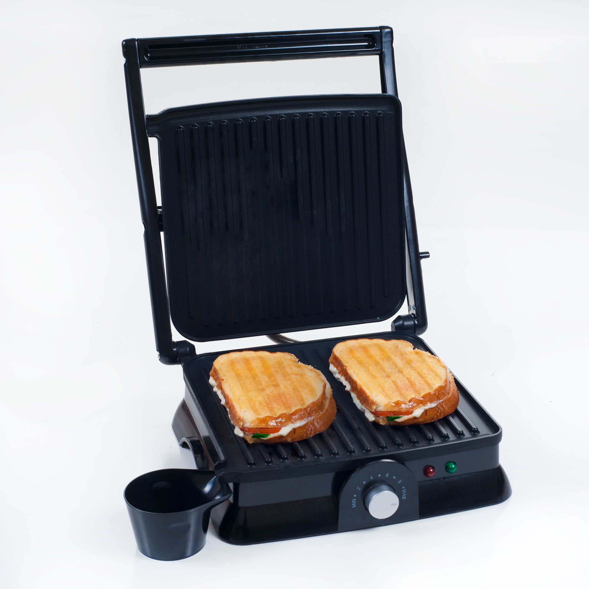 Panini Press Indoor Grill and Gourmet Sandwich Maker, Electric with ...