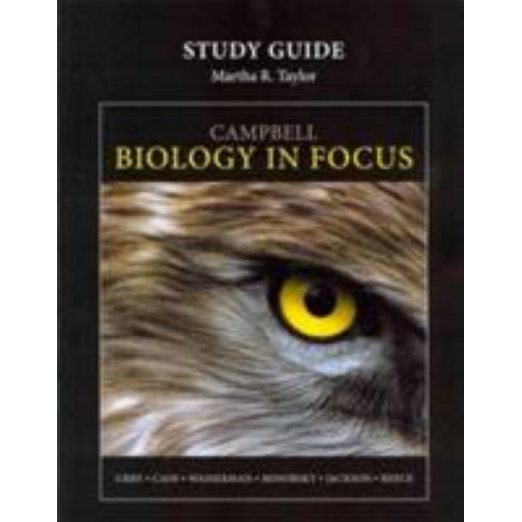 Pre-Owned Study Guide for Campbell Biology in Focus (Paperback) 0321864999 9780321864994