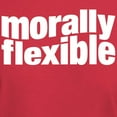 thumbnail image 3 of CafePress - Morally Flexible Dark T Shirt - Men's Classic Graphic Cotton T-Shirt, 3 of 4