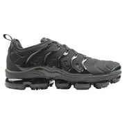 Mens Nike Air Vapormax Plus Triple Black Dark Grey 924453-004