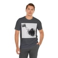 thumbnail image 4 of Retro Black & White Cassette Tape T-Shirt - Vintage Music Lover, 4 of 6