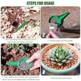 thumbnail image 3 of OUSITAID 8PCS Planter Dispenser Set Portable Small Garden Hand Planter Tool with Adjustable Speed Manual Seed Sower Set Plastic Plant Flower Seed Dispenser Sets for Garden Greenhouse, 3 of 7
