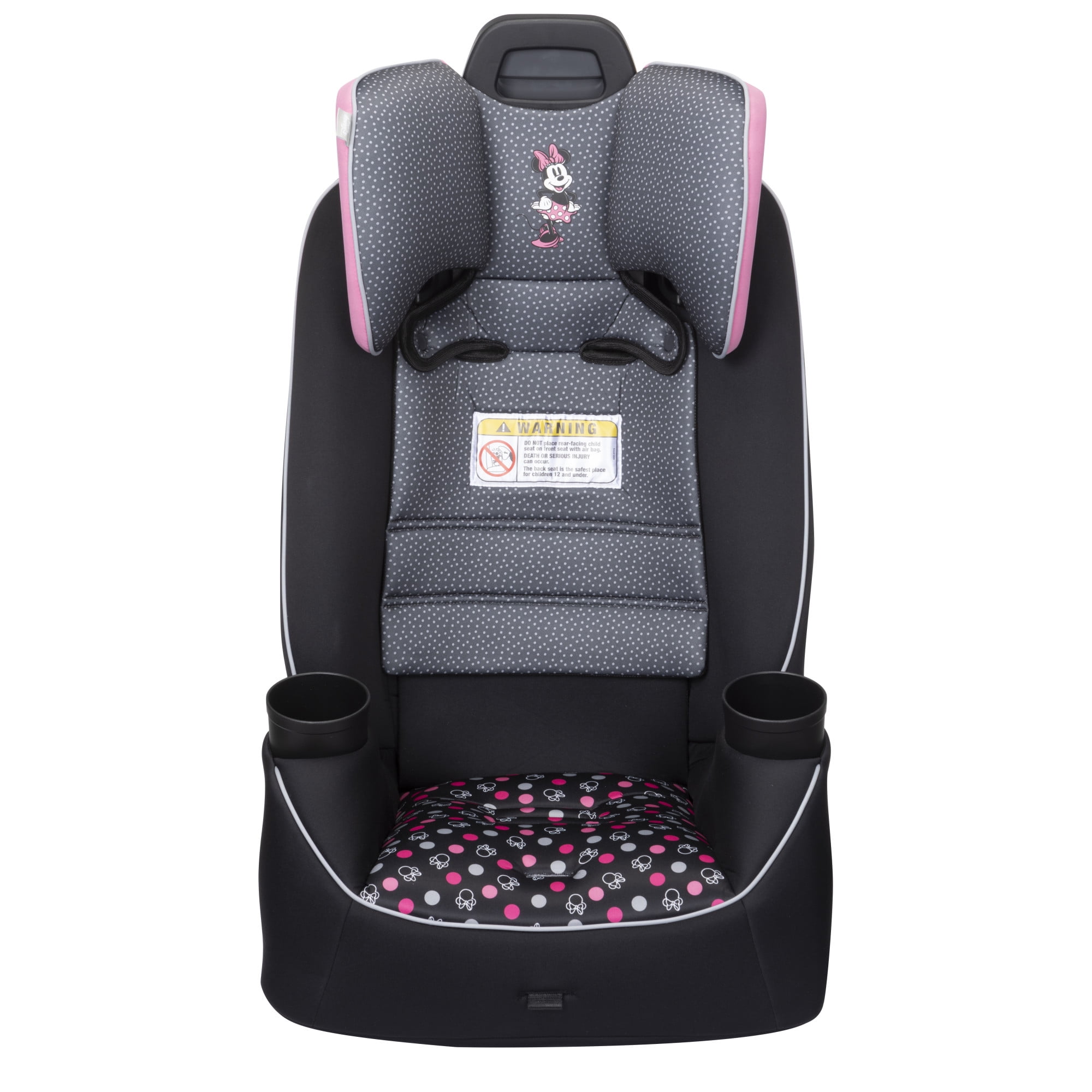 Disney Baby Easy Elite Slim All-In-One Convertible Car Seat, Modern Minnie, Infant & Toddler, Unisex