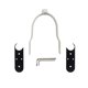 thumbnail image 1 of Soporte De Guardabarros Para Patinete Eléctrico De Plástico, Juego De Soporte Para Guardabarros Para Patinete Eléctrico Xiaomi 365Pro Kearding OD009375-03, 1 of 6