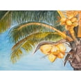 thumbnail image 2 of Odum, Jan 32x25 White Modern Wood Framed Museum Art Print Titled - Coconut Palm Trees, 2 of 4