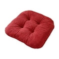 thumbnail image 2 of Tyidzon 17"x16" Corduroy Chair Cushions with Ties Indoor Outdoor, Soft Thick Seat Cushions for Dining Room, Patio, 2 of 6