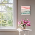 thumbnail image 4 of Framed Canvas Wall Art for Living Room Pink Teal Marble Wall Decor, Abstract Fluid Aesthetic Paintings for Bedroom Office Kitchen Bathroom, Ready to Hang Artwork Wall Pictures 8x8 Inch, 4 of 9
