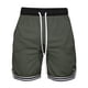 thumbnail image 3 of Ceisia Men's Summer Solid Color Sports Gift Fitness Shorts - Breathable Quick-Dry Active Workout Pants, 3 of 3