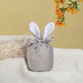 thumbnail image 2 of Giyblacko Celebrate Gift BagEaster Gifts Bags Easter Bunny Ear Drawstring Candy Bags Easter Bags Velvet Goodie Bags For Easter Party Favors, 2 of 4