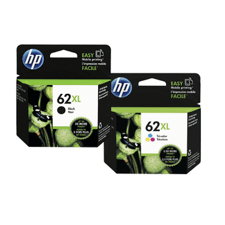 HP 62XL Tri-color High-yield Ink, 415 Pages, Compatible with HP