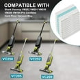 thumbnail image 2 of Aorsher Compatible with Shark VACMOP Replacement Pads for VM252, VM250, VM200, VC205, QM250, VM190, VMP30, VM200P12, Ultra Absorbent Microfiber Pads, 6 Pack, 2 of 8